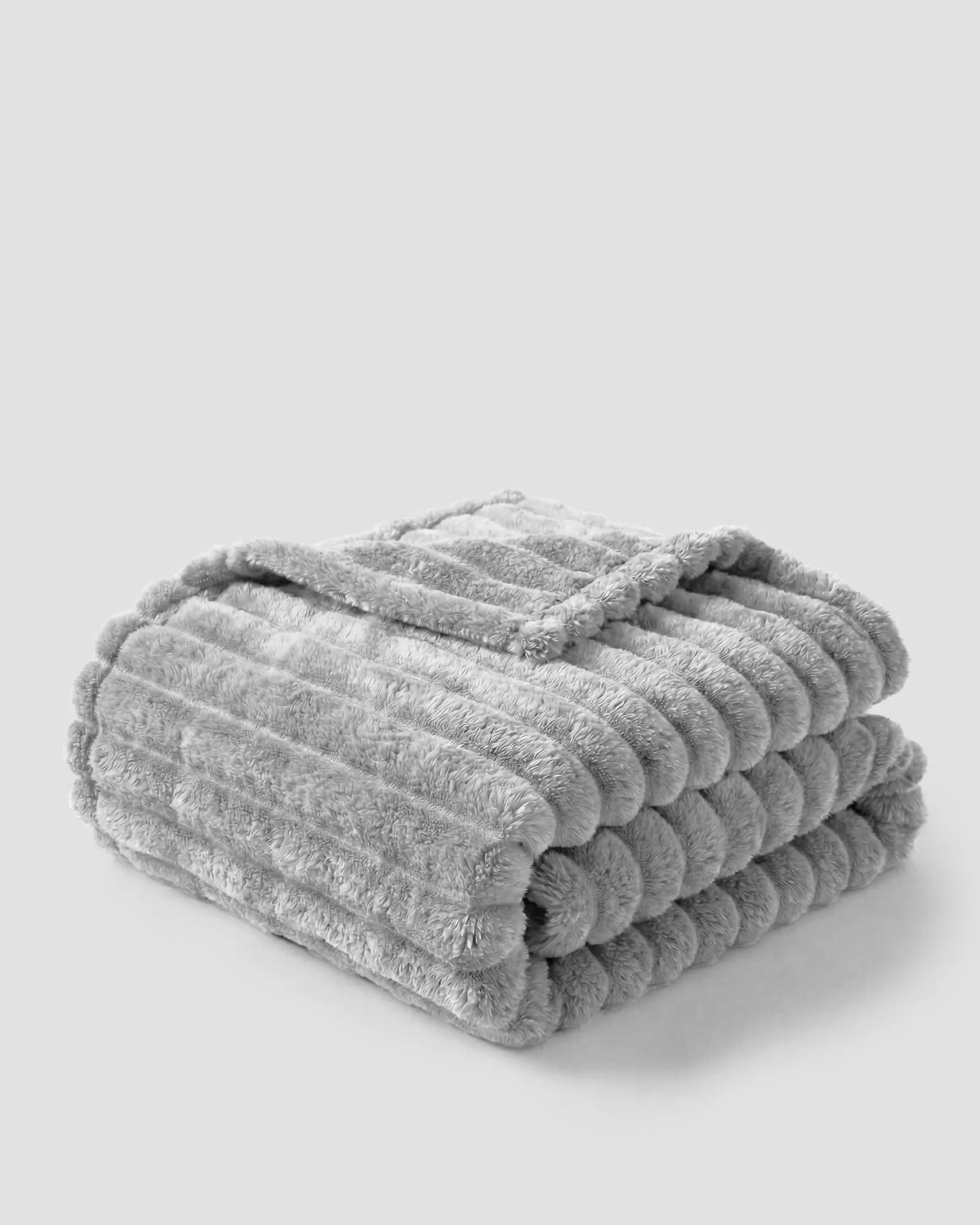 Softnook Fleece Blanket - Light Grey