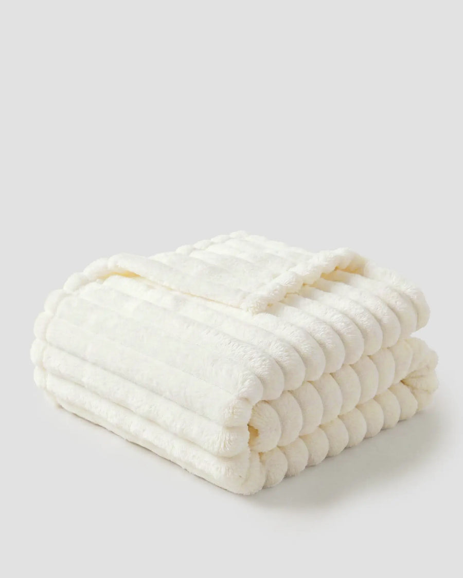 Softnook Fleece Blanket - White