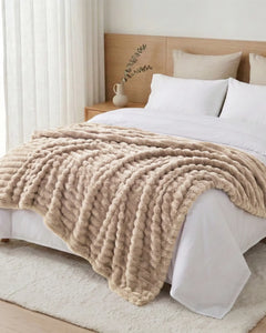 Softnook Fleece Blanket - Dune