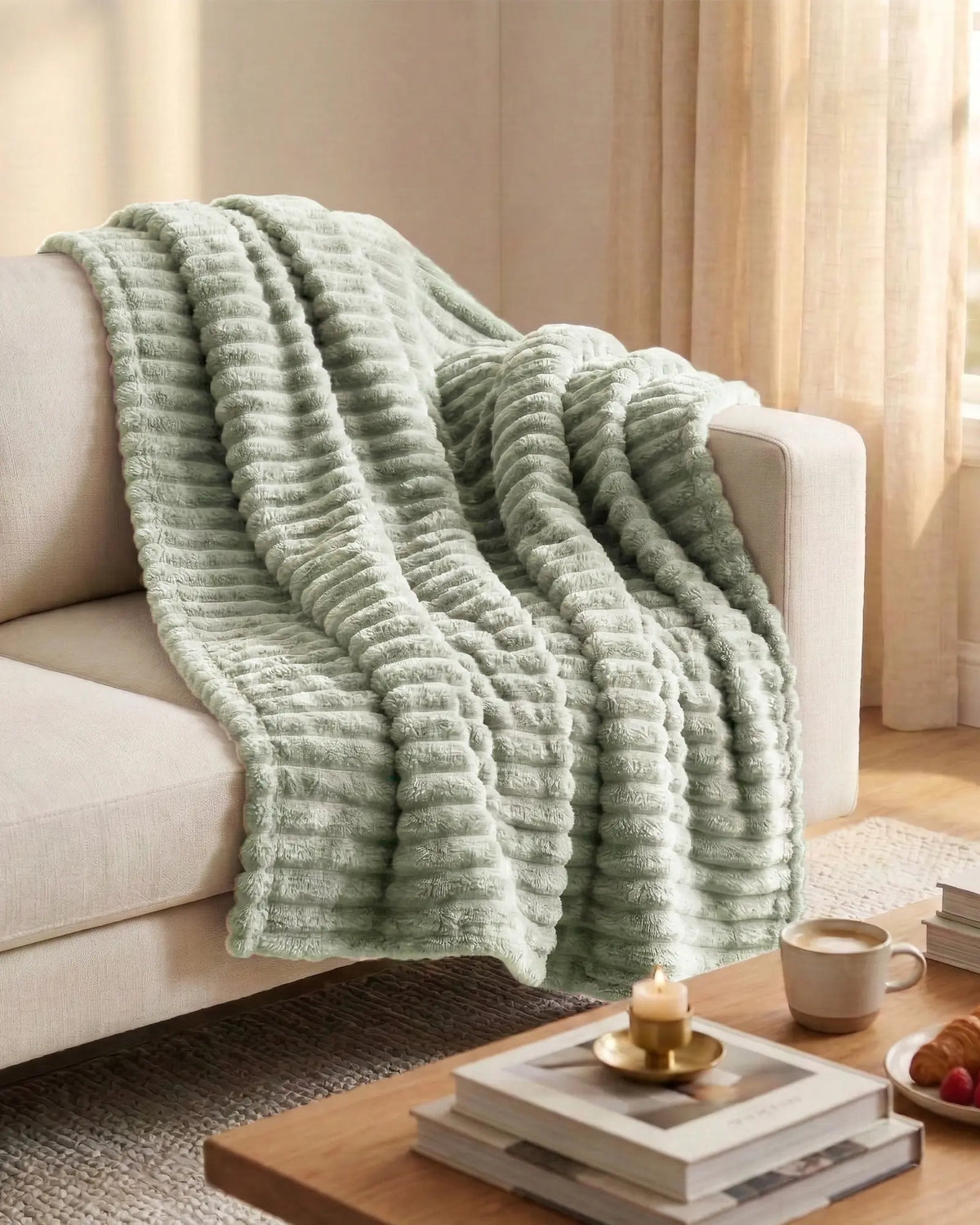 Softnook Fleece Blanket - Green