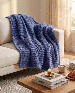Softnook Fleece Blanket - Blue