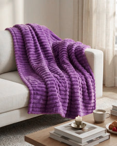 Softnook Fleece Blanket - Limited Edition: Royal Purple