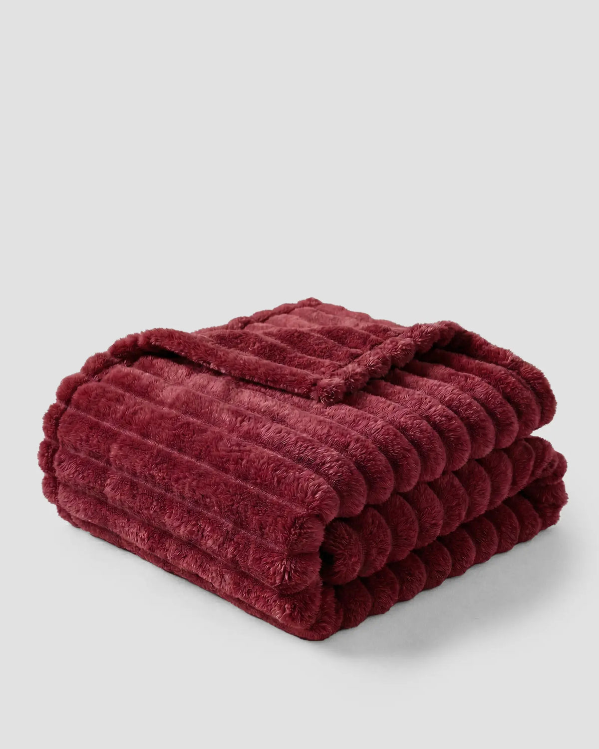 Softnook Fleece Blanket - Limited Edition: Wine Red