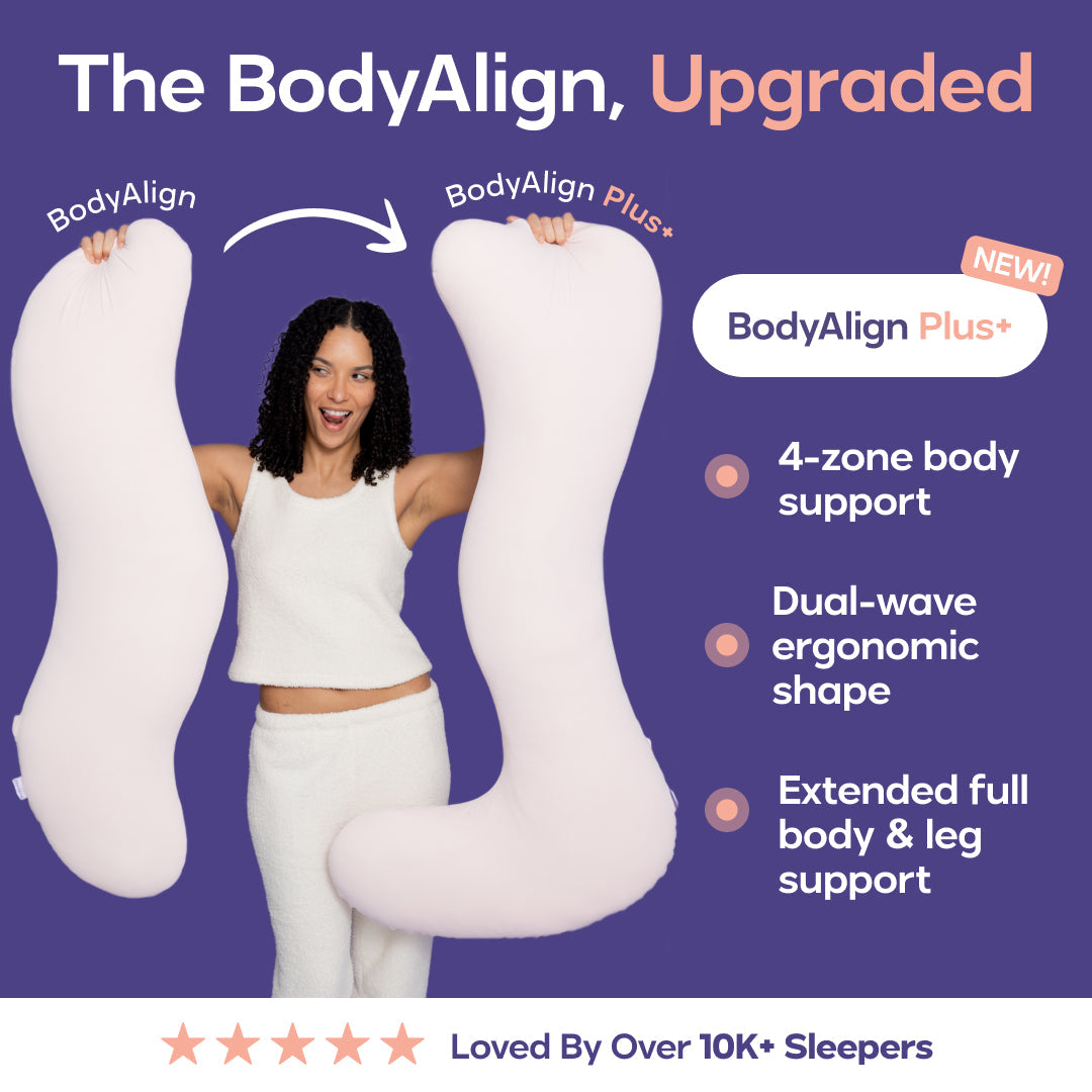 The Pretzel Pillow full-body side sleeper pillow