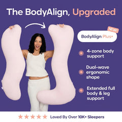 The Pretzel Pillow full-body side sleeper pillow